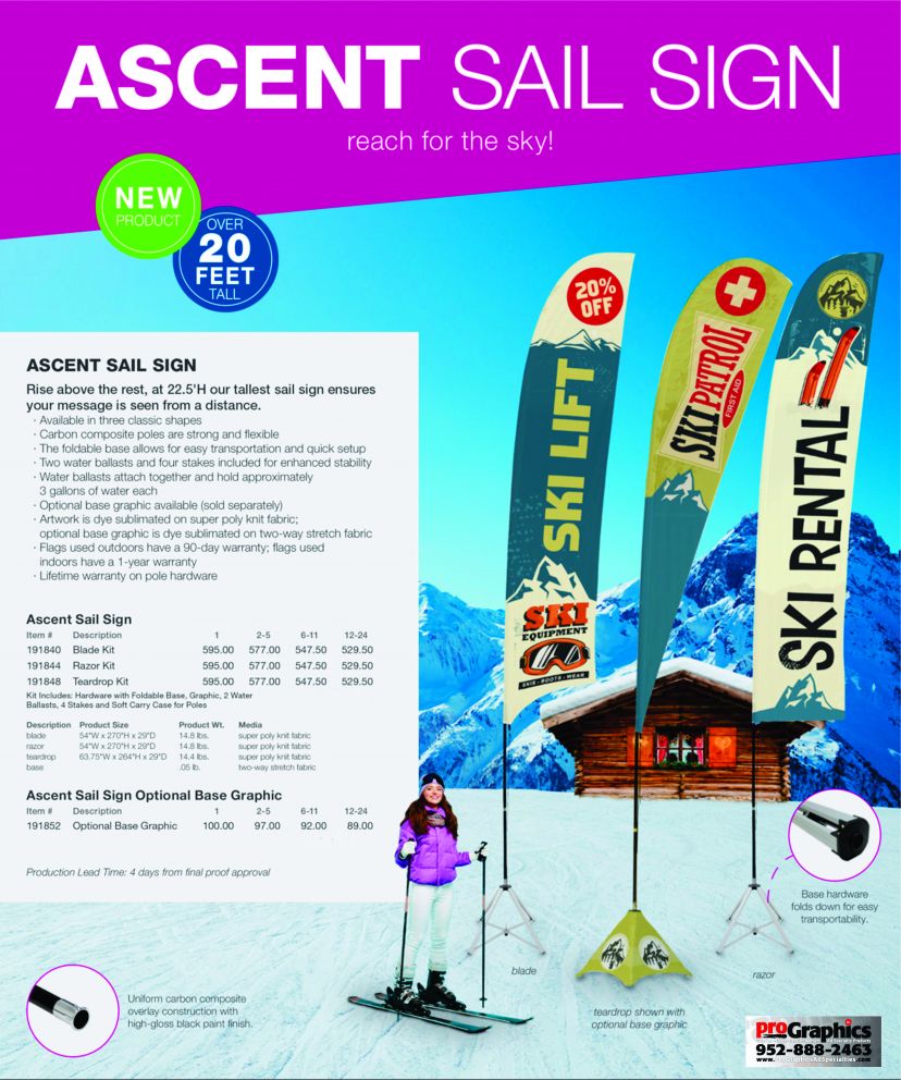 This is the tallest attention flag in the industry. Make a bold statement!. CLICK PHOTO FOR VIDEO